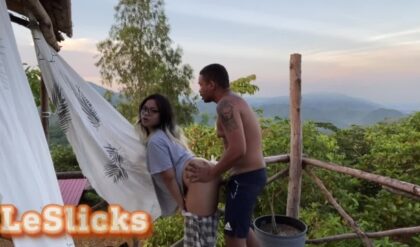 Risky outdoor quickie Kantutan lang 4/5